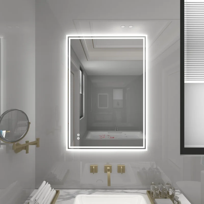 Espejo led vertical