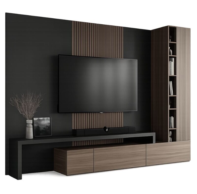 Modular de lujo negro