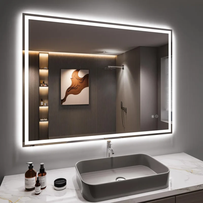 Espejo led horizontal
